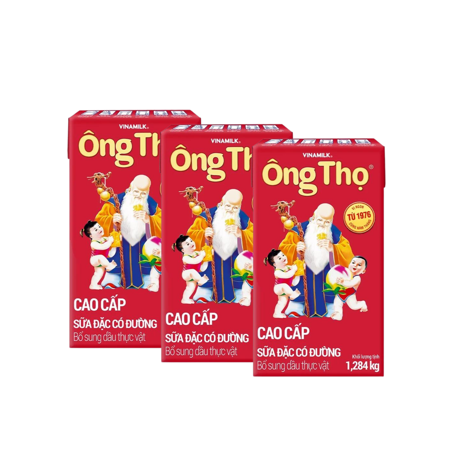 Vinamilk Longevity Condensed Milk Red Box (Box of 12)