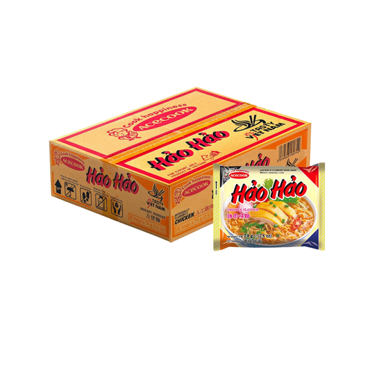 Hao Hao Instant Noodle Chicken Flavour 75g (Box of 30)