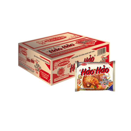 Hao Hao Instant Noodle Kimchi Flavour 75g (Box of 30)