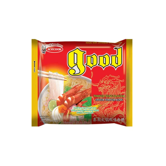 Good Instant Bean Vermicelli Tom Yum Kung Flavour 55g (Box of 48)