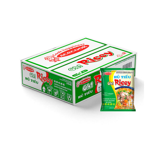 Oh! Ricey Instant Noodle Spareribs Flavour 70g (Box of 24)