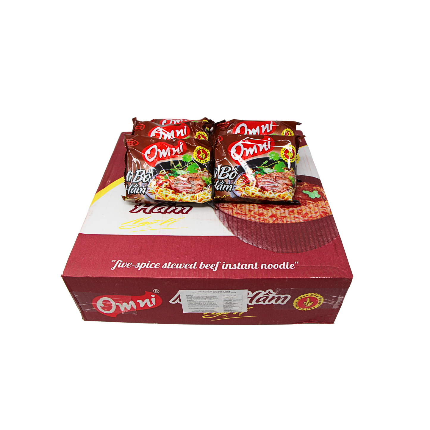 Omni Instant No﻿odles - Beef Stew Flavour (Box of 30)