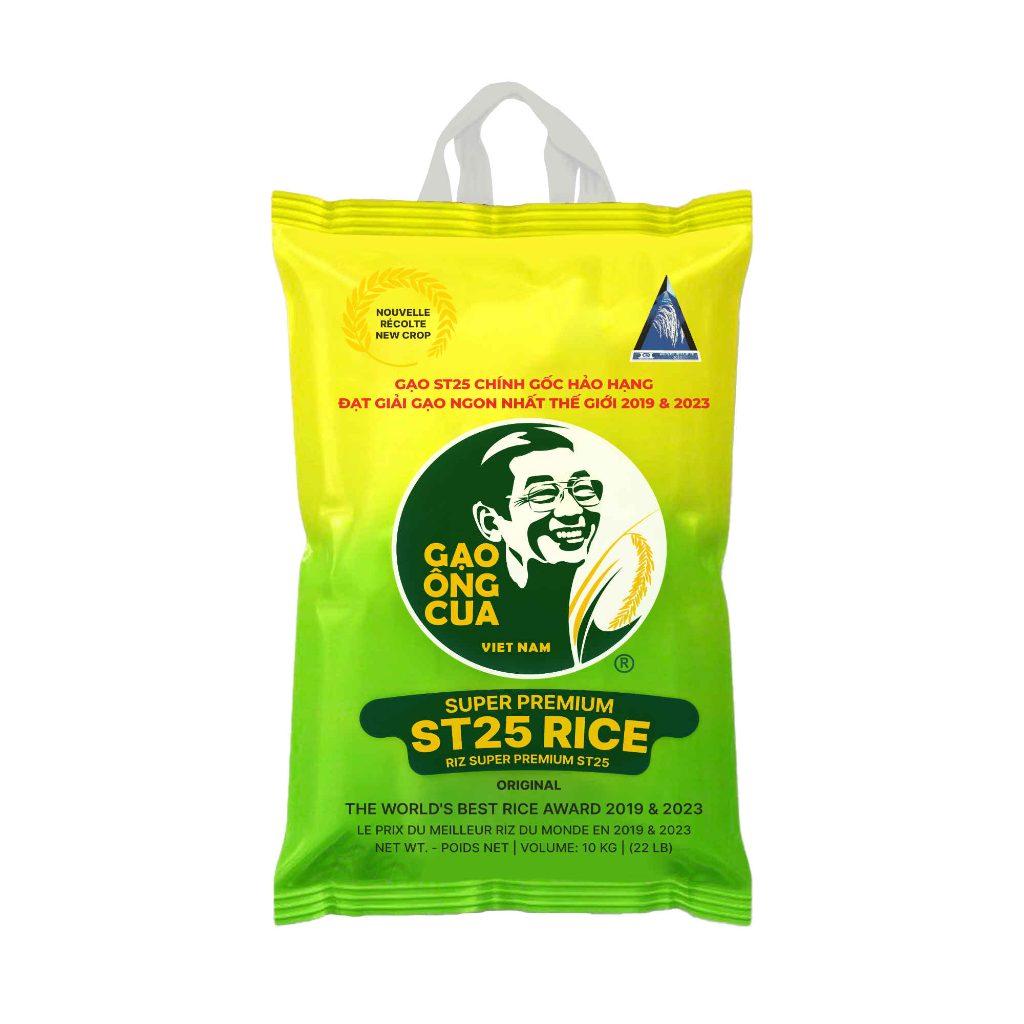 Ong Cua ST25 Rice 10kg – K&D Trading