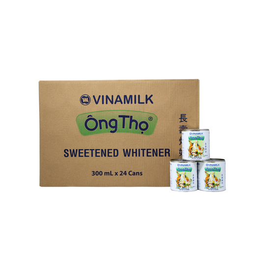 Vinamilk Longevity Condensed Milk with opener can (Box of 24)